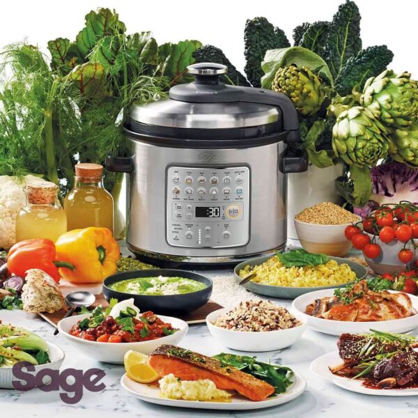 Sage pentola multifunzione The Fast Slow GO SPR680BSS2EEU1 - immagine 6