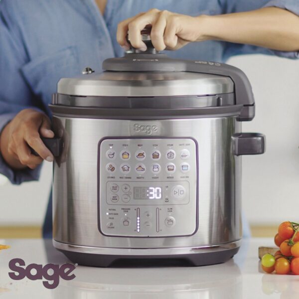 Sage pentola multifunzione The Fast Slow GO SPR680BSS2EEU1 - immagine 7
