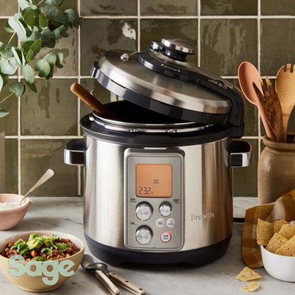 Sage pentola multifunzione The Fast Slow Pro SPR700BSS4EEU1 - immagine 5