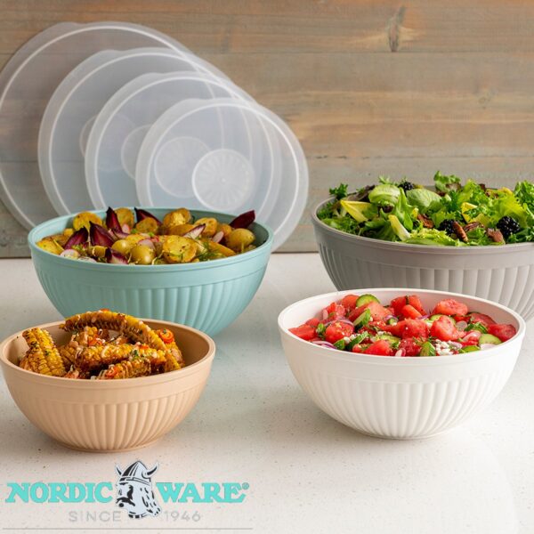 Set 4 Ciotole con coperchio Nordic Ware NW 69558 - immagine 4