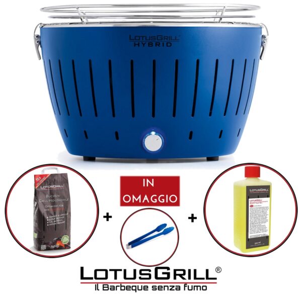Kit completo barbecue Lotus Grill ibrido - immagine 2