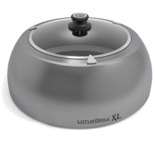 Cappa in acciaio inox e vetro LotusGrill XL LG COP SG 435