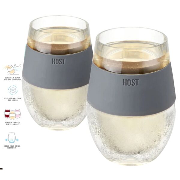 Set 2 bicchieri universali Freeze Host HO2962