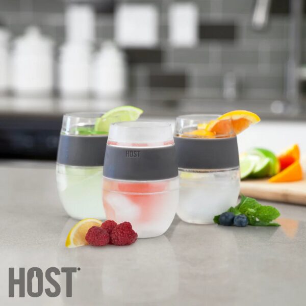 Set 2 bicchieri universali Freeze Host HO2962 - immagine 5