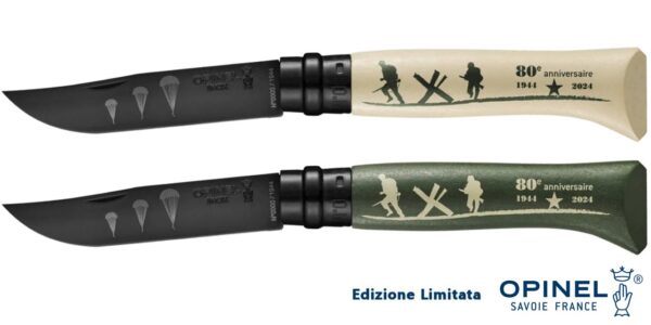Set 2 coltelli Opinel N°08 D-Day 1944 Limited Edition OP-02940 - immagine 2