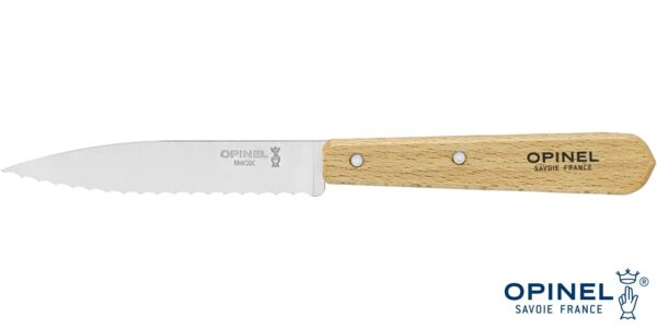 Coltello Opinel seghettato N° 113 Naturale O-113 - immagine 2