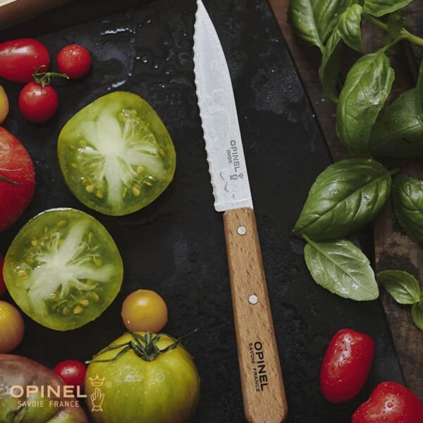 Coltello Opinel seghettato N° 113 Naturale O-113 - immagine 3
