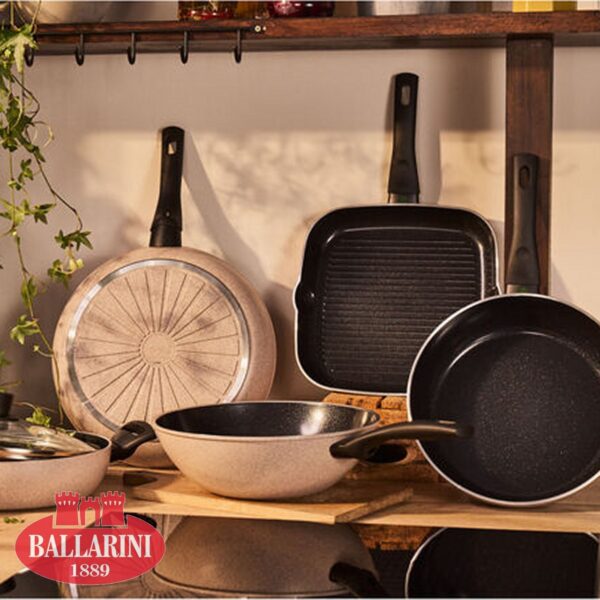 Tegame con coperchio Ballarini Ledro 28 cm Ceraforce 1027803 - immagine 8