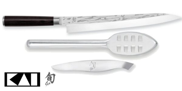 Set 3 pezzi Kai Shun per la preparazione del pesce - immagine 2