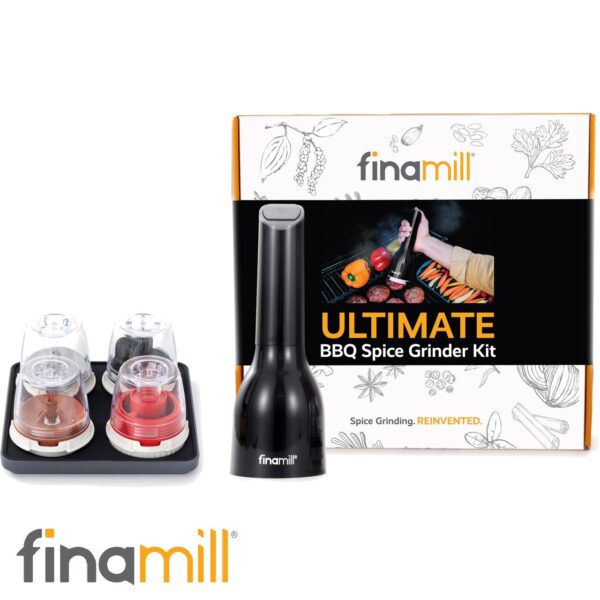 Macina spezie elettrico Finamill BBQ Set FNM GP180132-1111MIB - immagine 2