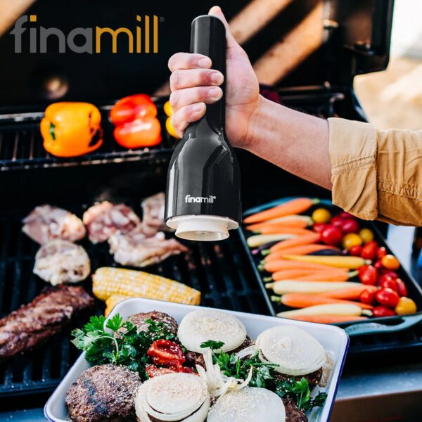 Macina spezie elettrico Finamill BBQ Set FNM GP180132-1111MIB - immagine 5