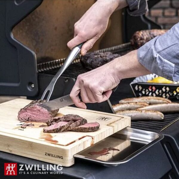 Tagliere in bambù con vassoio Zwilling BBQ 1011175 - immagine 6