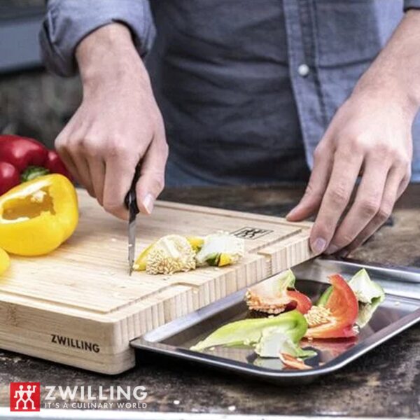 Tagliere in bambù con vassoio Zwilling BBQ 1011175 - immagine 7