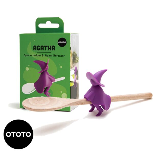 Porta cucchiaio e rilascio vapore Ototo Agatha Purple OT-862 - immagine 2