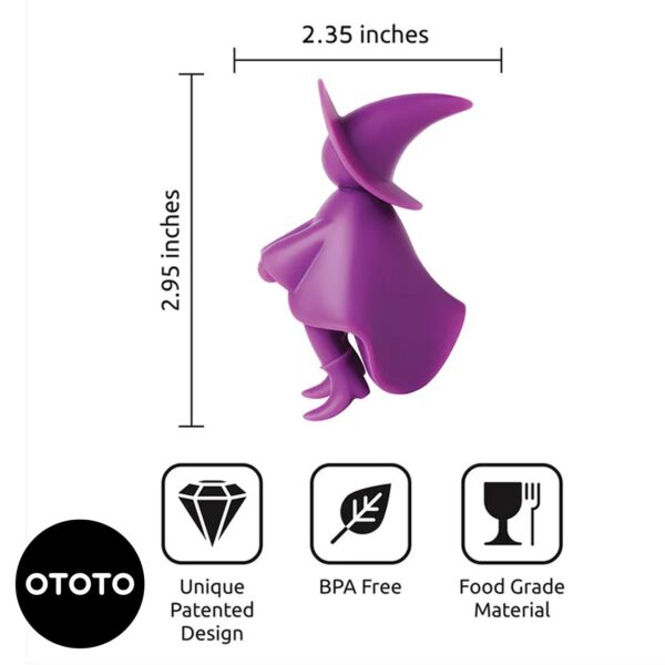 Porta cucchiaio e rilascio vapore Ototo Agatha Purple OT-862 - immagine 7