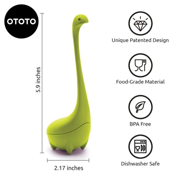 Infusore per Tè Ototo Baby Nessie Green OT-843 - immagine 7