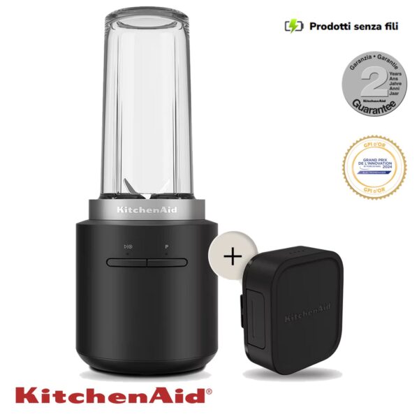 Personal blender senza fili KitchenAid Go 5KSBR256BM - immagine 2