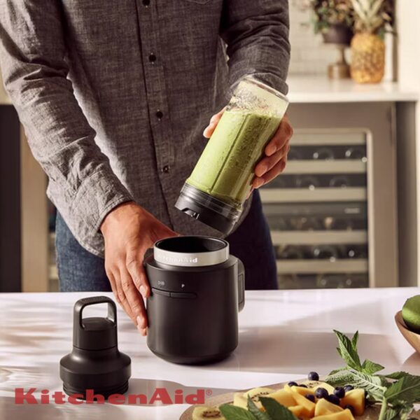 Personal blender senza fili KitchenAid Go 5KSBR256BM - immagine 5