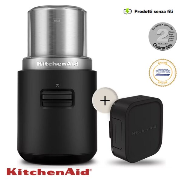 Macinacaffè elettrico senza fili KitchenAid Go 5KBGR111BM - immagine 2