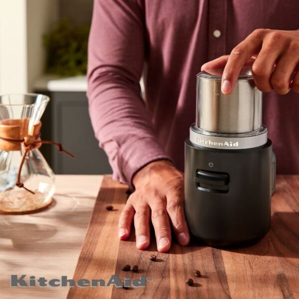 Macinacaffè elettrico senza fili KitchenAid Go 5KBGR111BM - immagine 5