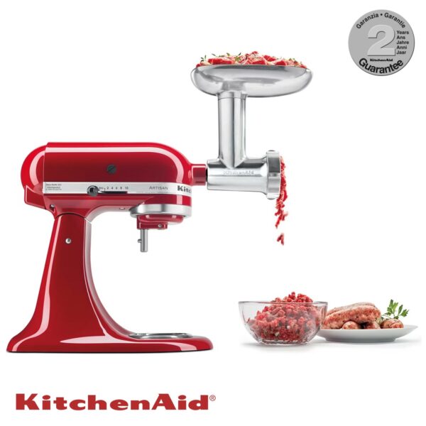 Set di tritacarne e insaccatrice KitchenAid per planetaria 5KSMMGA - immagine 2