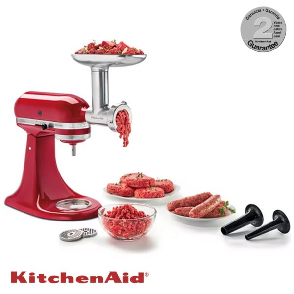 Set di tritacarne e insaccatrice KitchenAid per planetaria 5KSMMGA - immagine 4