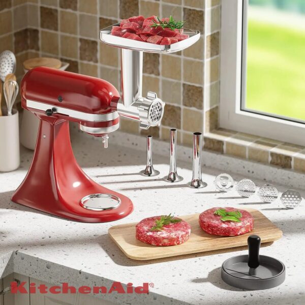 Set di tritacarne e insaccatrice KitchenAid per planetaria 5KSMMGA - immagine 6