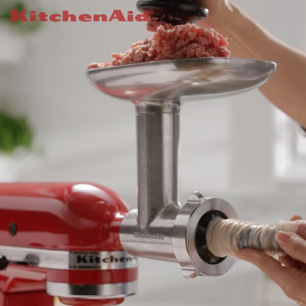Set di tritacarne e insaccatrice KitchenAid per planetaria 5KSMMGA - immagine 8