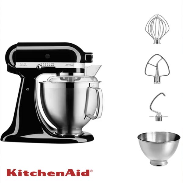 Planetaria KitchenAid  Artisan Premium testa reclinabile 4,8L 5KSM185PSE - immagine 3