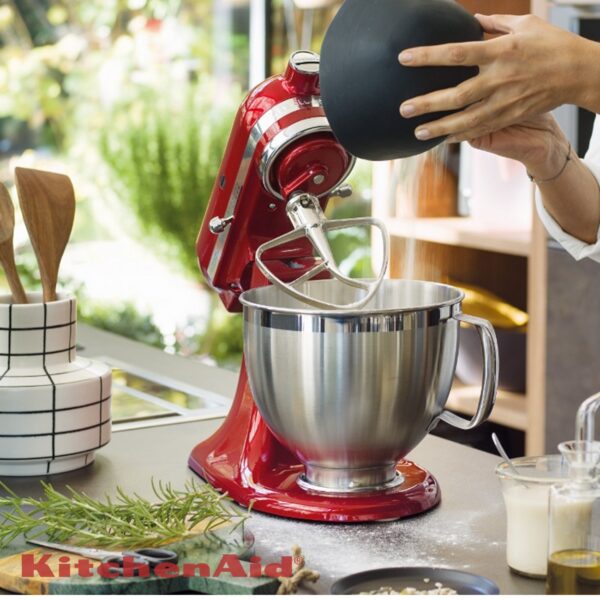 Planetaria KitchenAid  Artisan Premium testa reclinabile 4,8L 5KSM185PSE - immagine 7