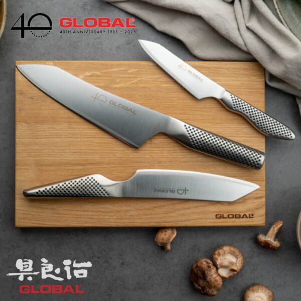 Set 3 coltelli Global 40th anniversario G-458110 - immagine 3