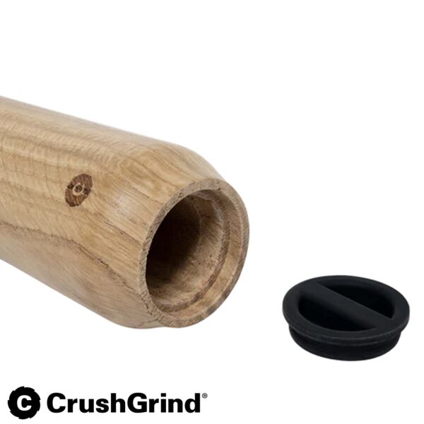 Macina spezie CrushGrind set Champagne in quercia 17 cm CG2CHA17OILWO - immagine 3
