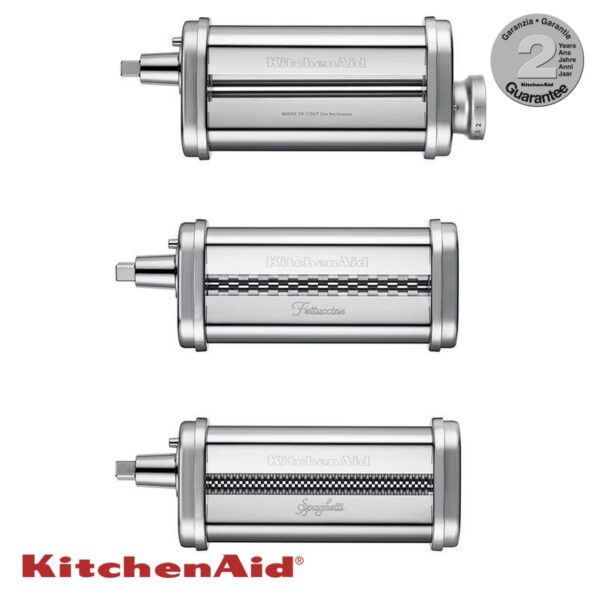 KitchenAid set 3 pezzi tagliapasta e sfogliatrice per planetaria 5KSMPRA - immagine 3