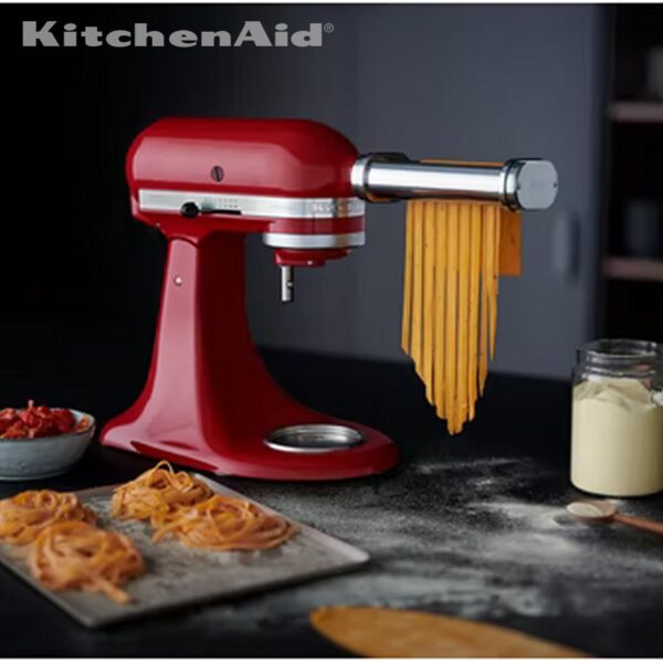 KitchenAid set 3 pezzi tagliapasta e sfogliatrice per planetaria 5KSMPRA - immagine 8