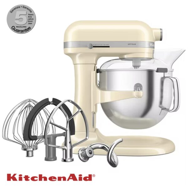 Planetaria KitchenAid con ciotola sollevabile 6,6L Artisan KSM70SHXE - immagine 3