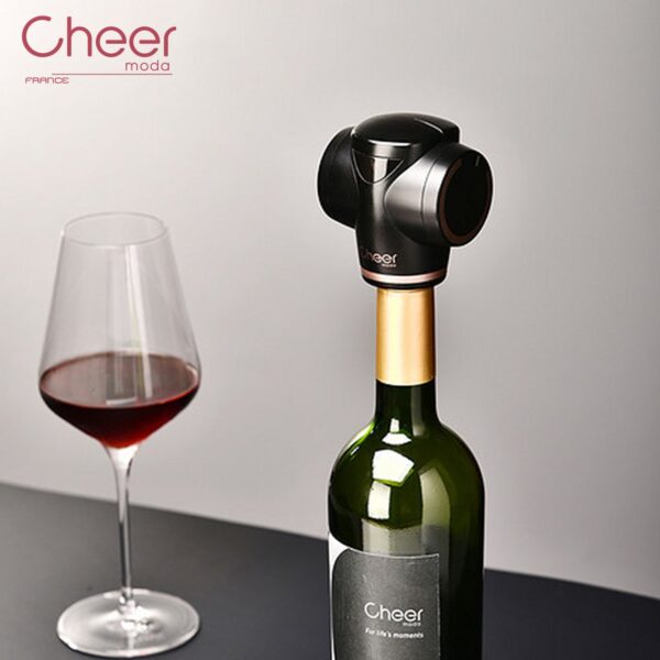Trooper tappo elettrico per il sottovuoto automatico Cheer Moda CH00445 - immagine 11