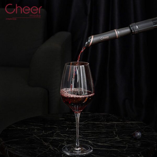 Bouquet aeratore e versatore per vini fermi Cheer Moda CH42803 - immagine 5