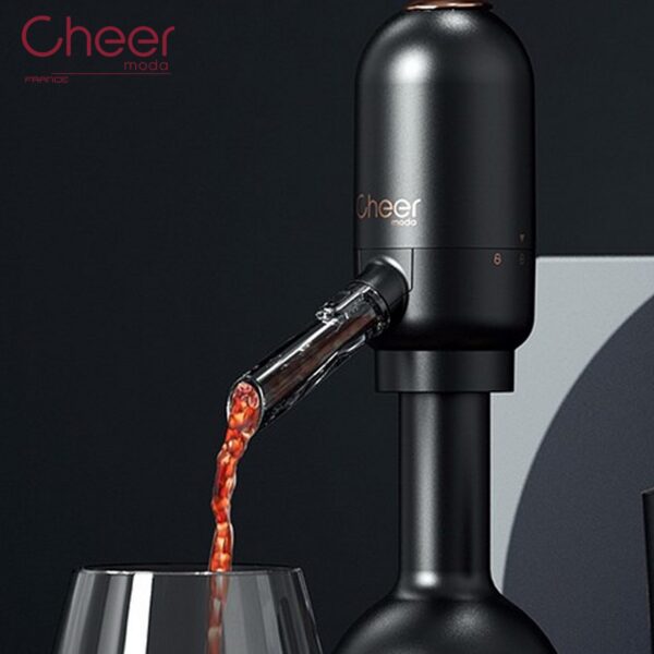 Pica aeratore e versatore elettrico per vini fermi Cheer Moda CH00438 - immagine 8