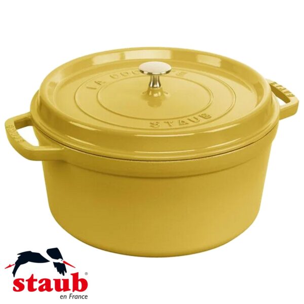 Cocotte rotonda Staub in ghisa 28 cm 40509-28 - immagine 2