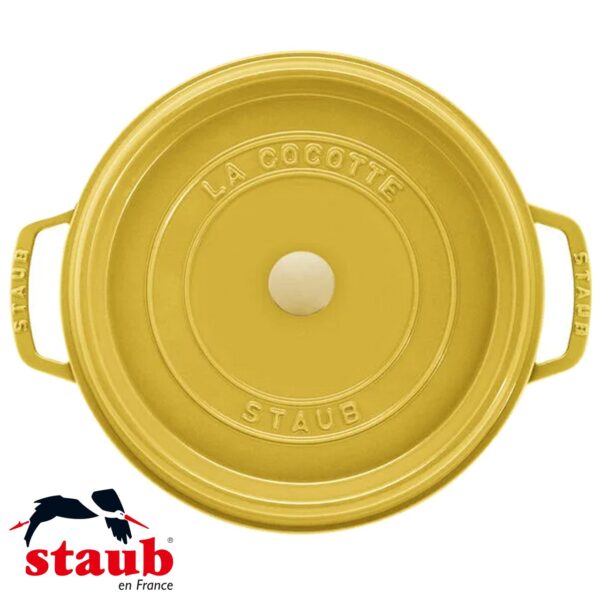 Cocotte rotonda Staub in ghisa 28 cm 40509-28 - immagine 3