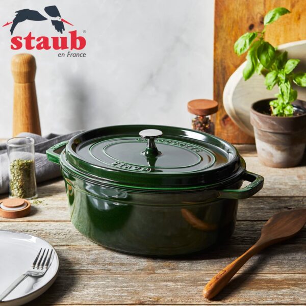 Cocotte ovale Staub in ghisa 33 cm 40509-33 - immagine 6