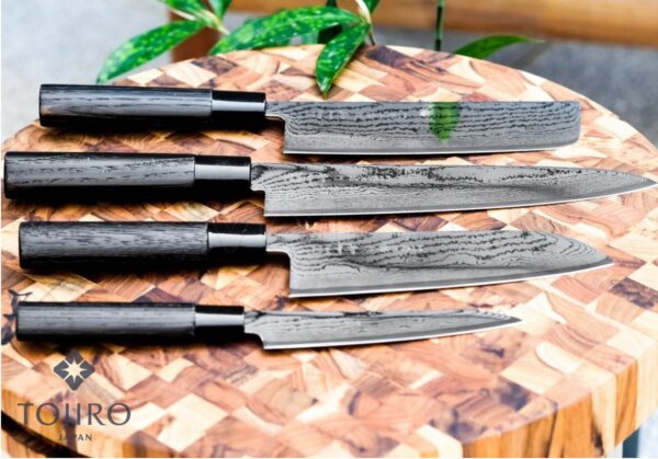 Coltello Slicer Tojiro serie Shippu Black 21 cm FD-1599 - immagine 7