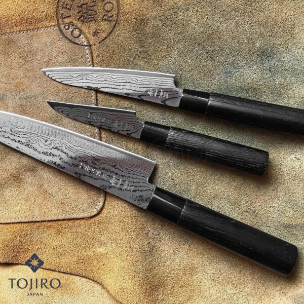 Coltello Paring Tojiro serie Shippu Black 13 cm FD-1592 - immagine 5