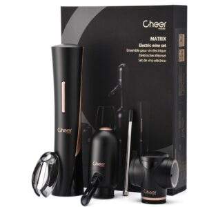Matrix Set accessori elettrici a batteria per vino Cheer Moda CH43909