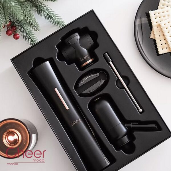 Matrix Set accessori elettrici a batteria per vino Cheer Moda CH43909 - immagine 5