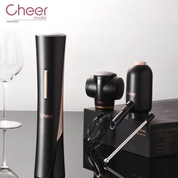 Matrix Set accessori elettrici a batteria per vino Cheer Moda CH43909 - immagine 10