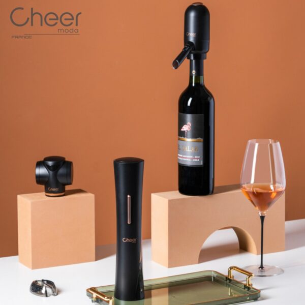 Matrix Set accessori elettrici a batteria per vino Cheer Moda CH43909 - immagine 11