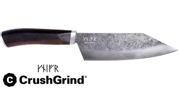 Coltello Viking multiuso Shield Maidens 18 cm CrushGrind CGVN18BRSW - immagine 2