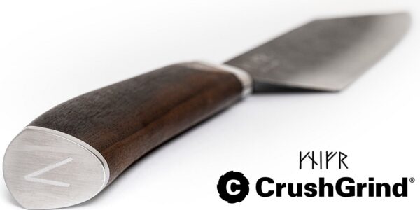 Coltello Viking multiuso Shield Maidens 18 cm CrushGrind CGVN18BRSW - immagine 3