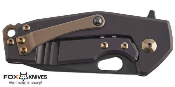 Coltello Fox Suru chiudibile Titanium Bronze FX-526 TI BB - immagine 3